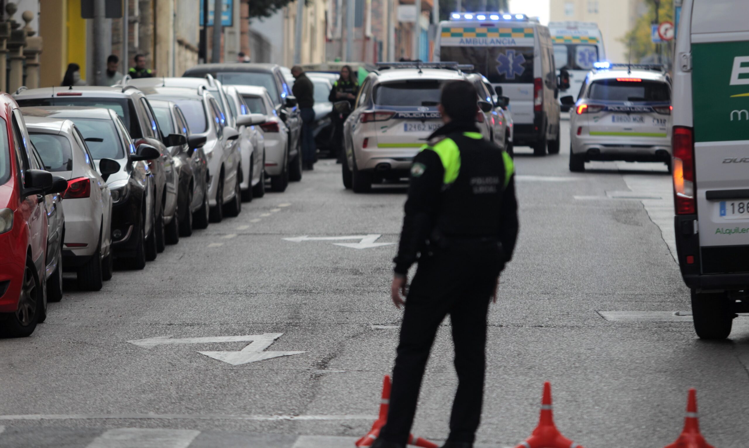 Un motorista herido tras una colisión con un coche en Linares - El ...