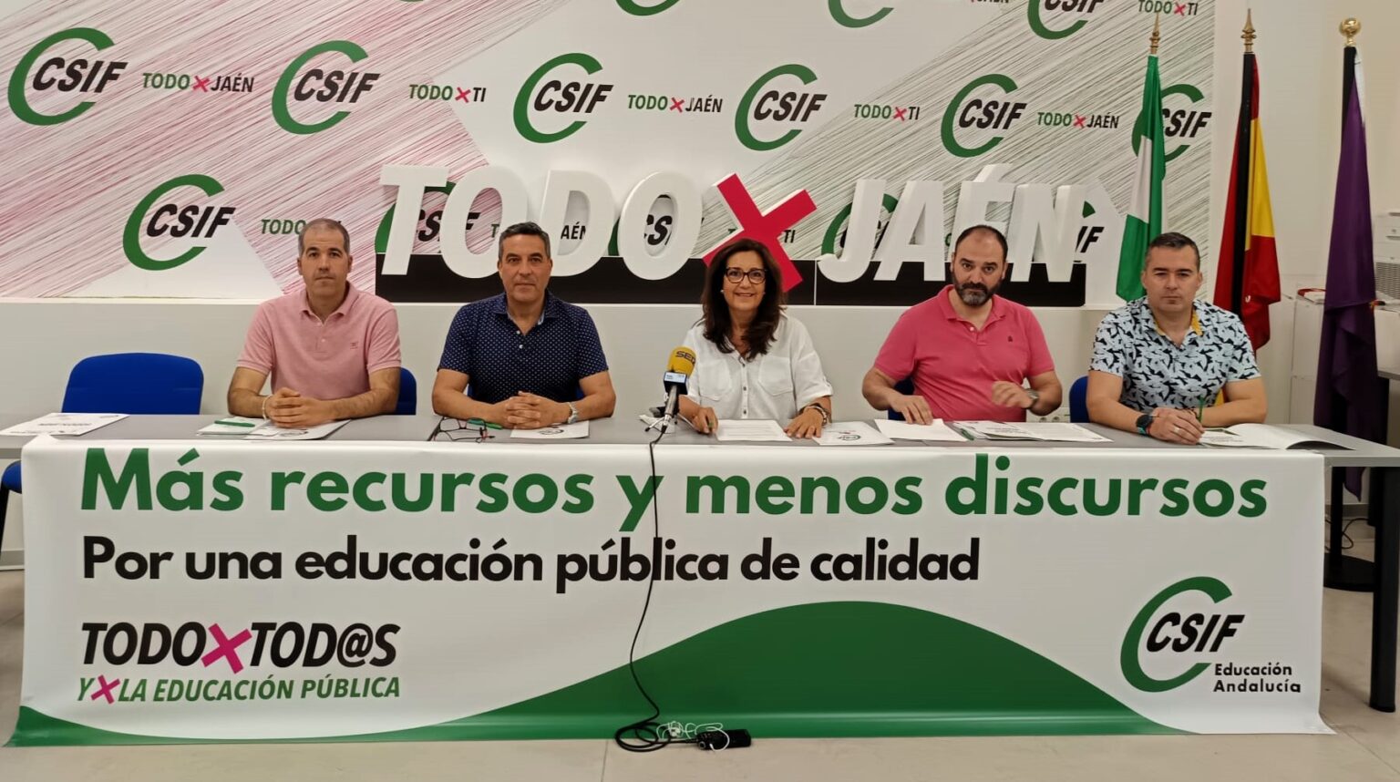CSIF alerta del descenso de docentes y el exceso de ratio en la ...