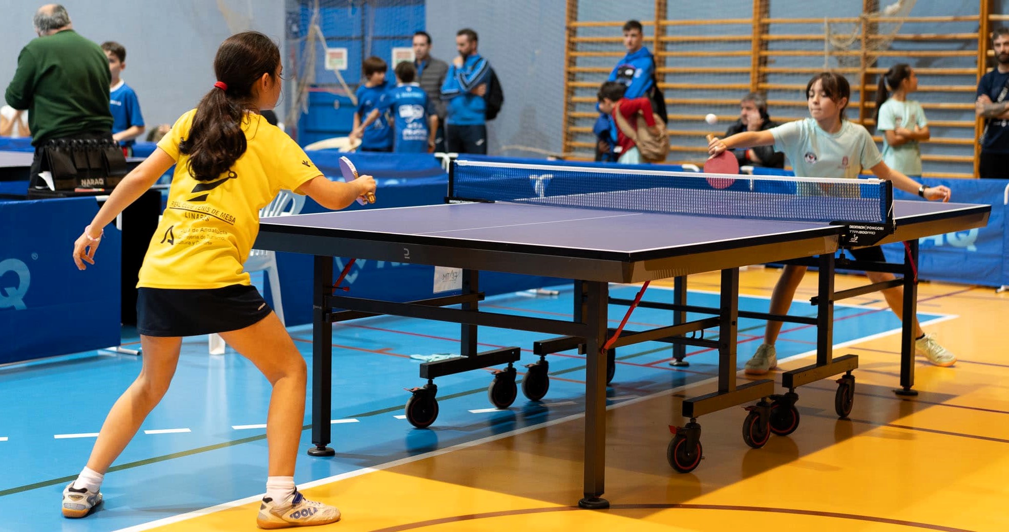 アンダルシア選手権でのリナレス卓球選手の好成績